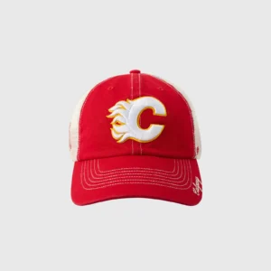 NHL CALGARY FLAMES '47 BRAND TRUCKER HAT