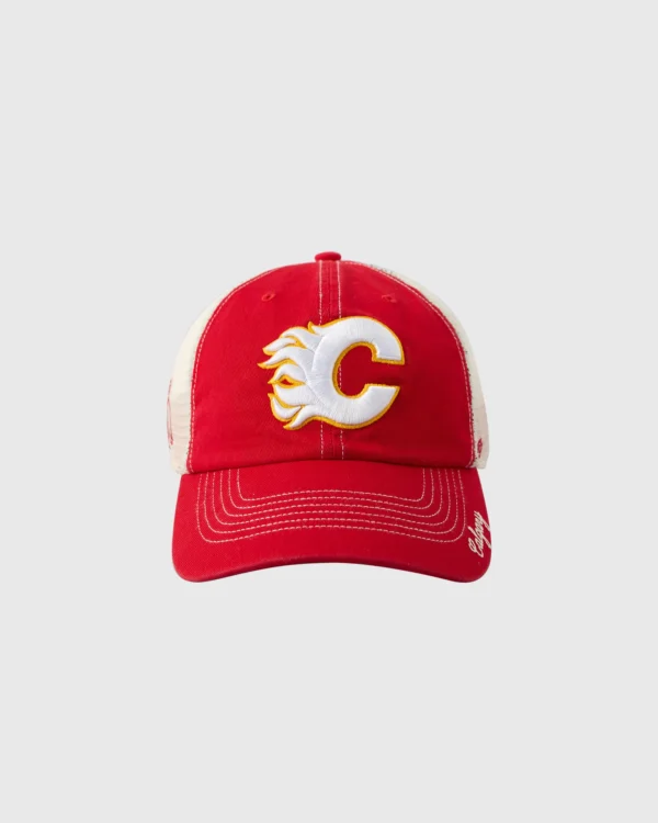 NHL CALGARY FLAMES '47 BRAND TRUCKER HAT