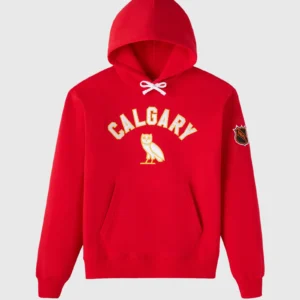 Ovo NHL Calgary Flames Team Training Hoodie