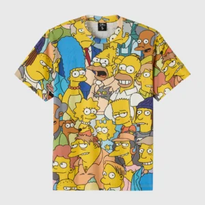 THE SIMPSONS ALL OVER PRINT T-SHIRT