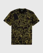 OVO THE SIMPSONS ALL OVER PRINT T-SHIRT