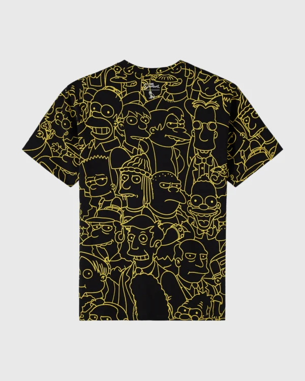 OVO THE SIMPSONS ALL OVER PRINT T-SHIRT