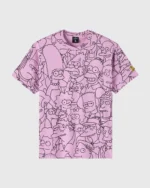OVO X THE SIMPSONS ALL OVER PRINT T-SHIRT