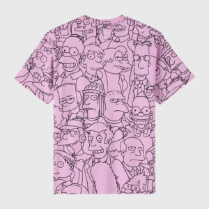 OVO X THE SIMPSONS ALL OVER PRINT T-SHIRT