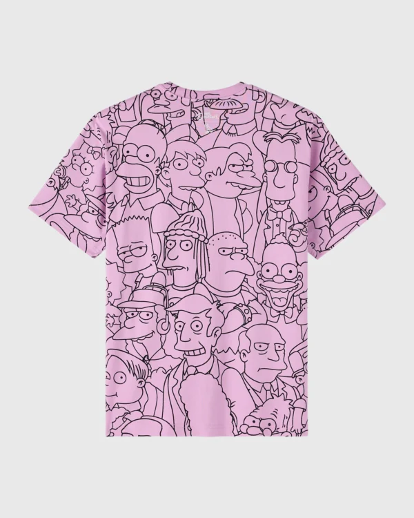 OVO X THE SIMPSONS ALL OVER PRINT T-SHIRT