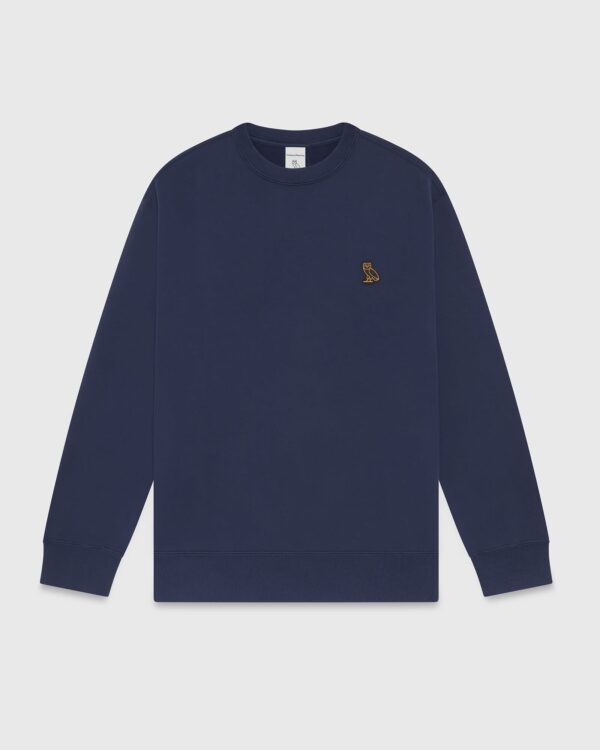 OVO CLASSIC CREWNECK CHARCOAL BLUE