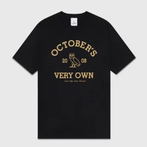 OVO GOLDEN LOGO COLLEGIATE T-SHIRT