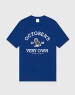 OVO COLLEGIATE T-SHIRT BLUE