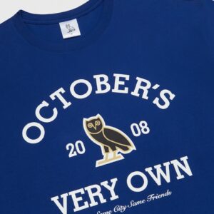 OVO COLLEGIATE T-SHIRT BLUE