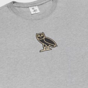 OVO Classic Owl T-Shirt Grey