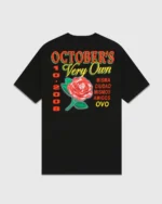 OVO ROSE T-SHIRT BLACK