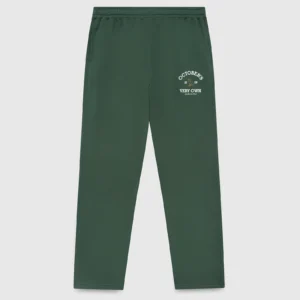 Ovo Collegiate Open-Hem Sweatpant -  Forest Green