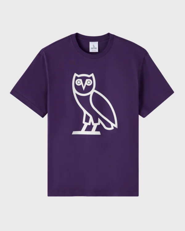 OVO ICON T-SHIRT PURPLE