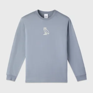 MINI OG X OVO LONG-SLEEVE SLATE BLUE