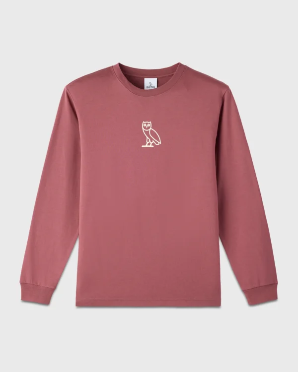 OVO MINI OG LONG-SLEEVE MAROON