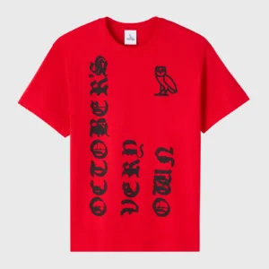 OVO 416 DICE T-SHIRT RED