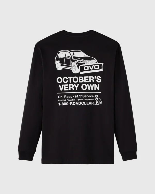 ROAD CLEAR X OVO LONG-SLEEVE T-SHIRT
