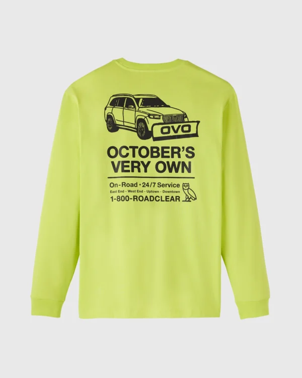 OVO ROAD CLEAR LONG-SLEEVE T-SHIRT
