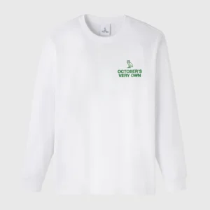 OVO ROAD CLEAR LONG-SLEEVE WHITE