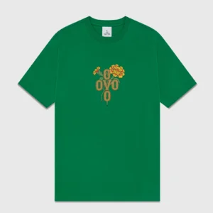 OVO POM POM T-SHIRT GREEN