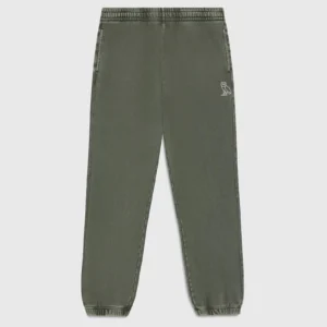 Ovo Muskoka Garment Dyed Relaxed Fit Sweatpant - Sage