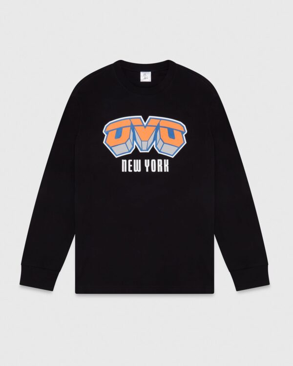 OVO NBA NEW YORK KNICKS LONGSLEEVE T-SHIRT