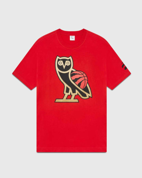 OVO RED NBA TORONTO RAPTORS T-SHIRT