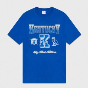 NCAA KENTUCKY WILDCATS T-SHIRT ROYAL BLUE