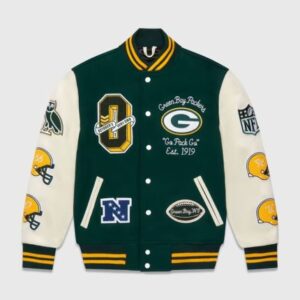 OVO X NFL Green Bay Packers Varsity Jacket