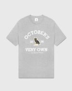 OVO COLLEGIATE T-SHIRT GRAY