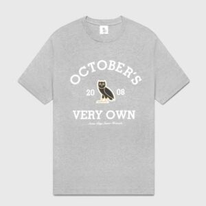 OVO COLLEGIATE T-SHIRT GRAY