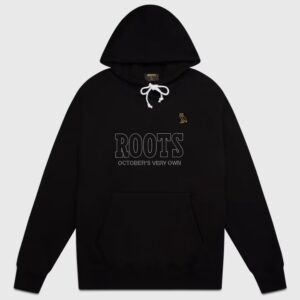 Ovo® x Roots Owl Patch Hoodie Black