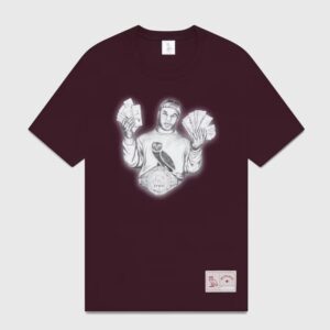 Ovo® x Tyson ‘money Mike’ T-shirt Maroon