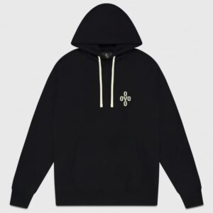 POM Pom Hoodie Black