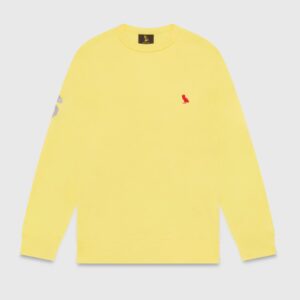 OVO TEAM CREWNECK LIGHT YELLOW