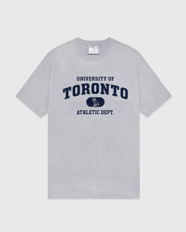 U OF T ATHLETICS T-SHIRT LIGHT GRAY